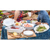 dinner plate white 