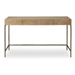 natural finish antique gold cast iron primavera wood veneer