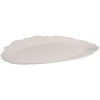 melamine stone scalloped serving platter