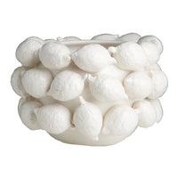ceramic lemon planter off white accent decor 