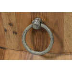round coffee table driftwood brown