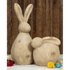 White Easter bunny home decor