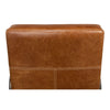 quilted brown leather chair 