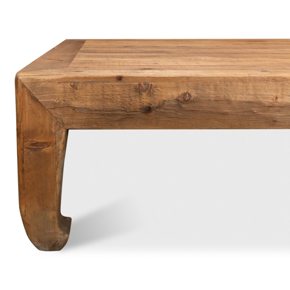 Designer Chinoiserie Chinese Coffee Table - Natural – BSEID