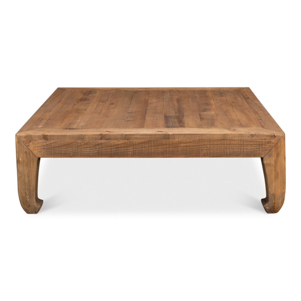 Designer Chinoiserie Chinese Coffee Table - Natural – BSEID