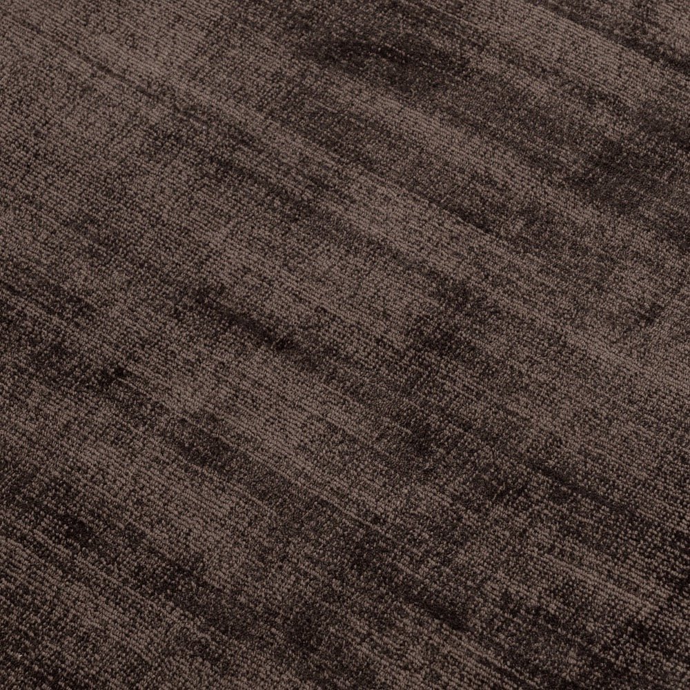 brown plush distressed area rug large