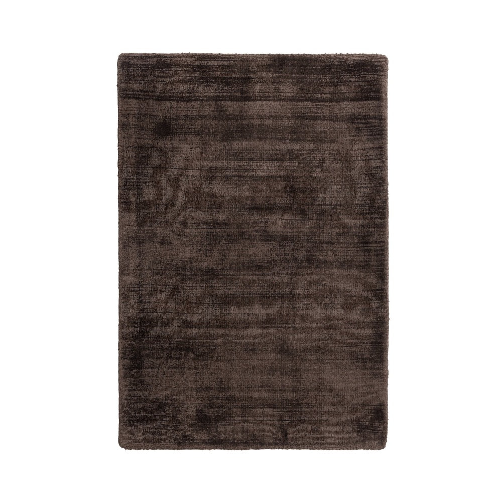 brown plush distressed area rug large