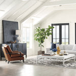 black gold sideboard wood drawers modern 