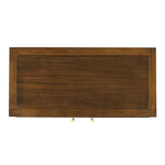cabinet faux shagreen walnut edges brass accents