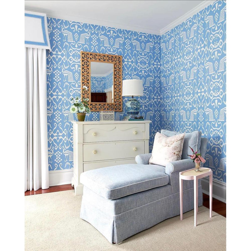 rattan wall mirror