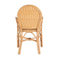 natural arm chair woven 