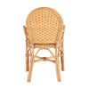 natural arm chair woven 