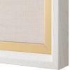 botanical framed wall art set wood grain veneer frame