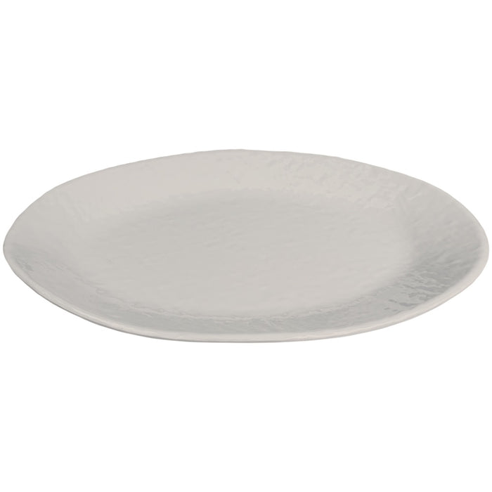 melamine weave stone salad plate 