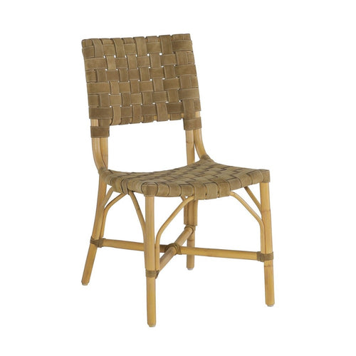 dining chair olive suede natural frame