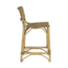 counter chair olive suede natural frame