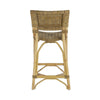 counter chair olive suede natural frame