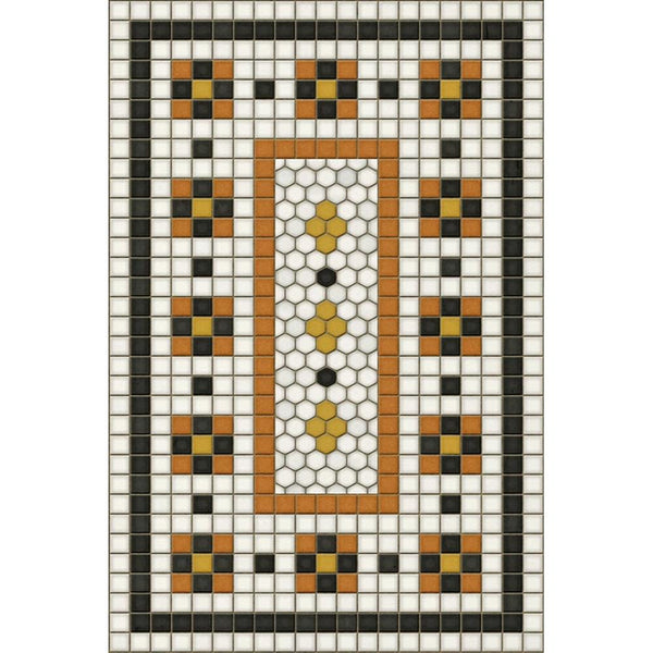 Rawson Street Vinyl Floorcloth (size options)