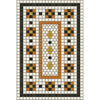 Rawson Street Vinyl Floorcloth (size options)