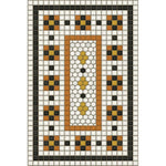 Rawson Street Vinyl Floorcloth (size options)