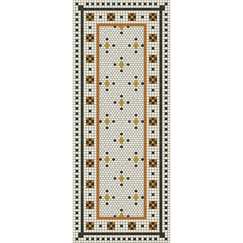 Rawson Street Vinyl Floorcloth (size options)
