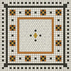 Rawson Street Vinyl Floorcloth (size options)