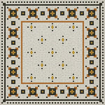 Rawson Street Vinyl Floorcloth (size options)
