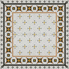 Rawson Street Vinyl Floorcloth (size options)