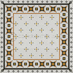 Rawson Street Vinyl Floorcloth (size options)