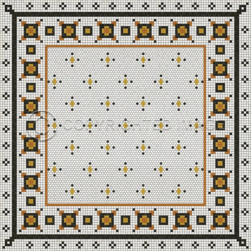 Rawson Street Vinyl Floorcloth (size options)