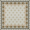 Rawson Street Vinyl Floorcloth (size options)