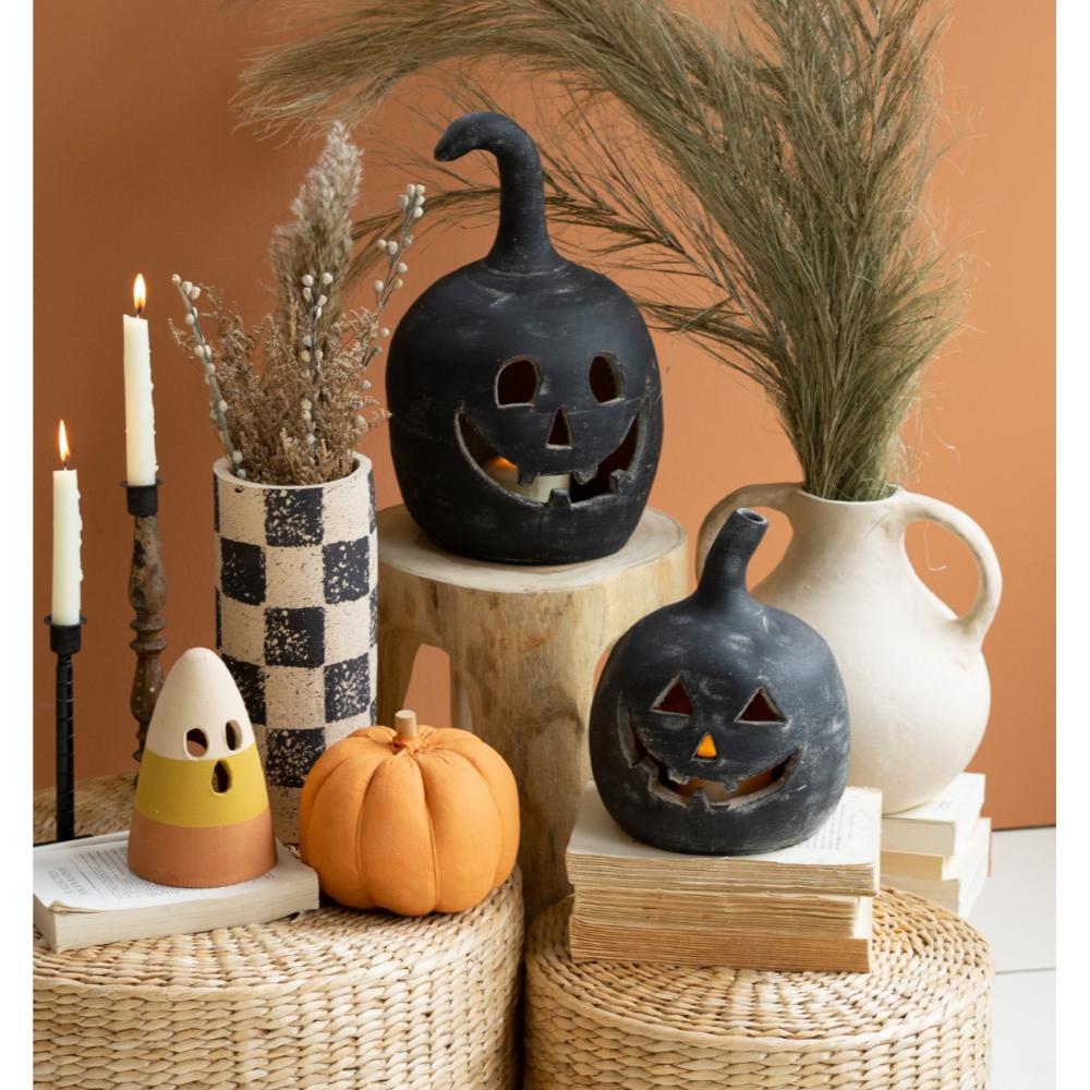 Decor - Jack-O-Lanterns Clay Black Set – BSEID