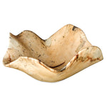 natural decor raw wood bowl organic