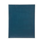 hand wrapped glass cloth rectangle mirror blue