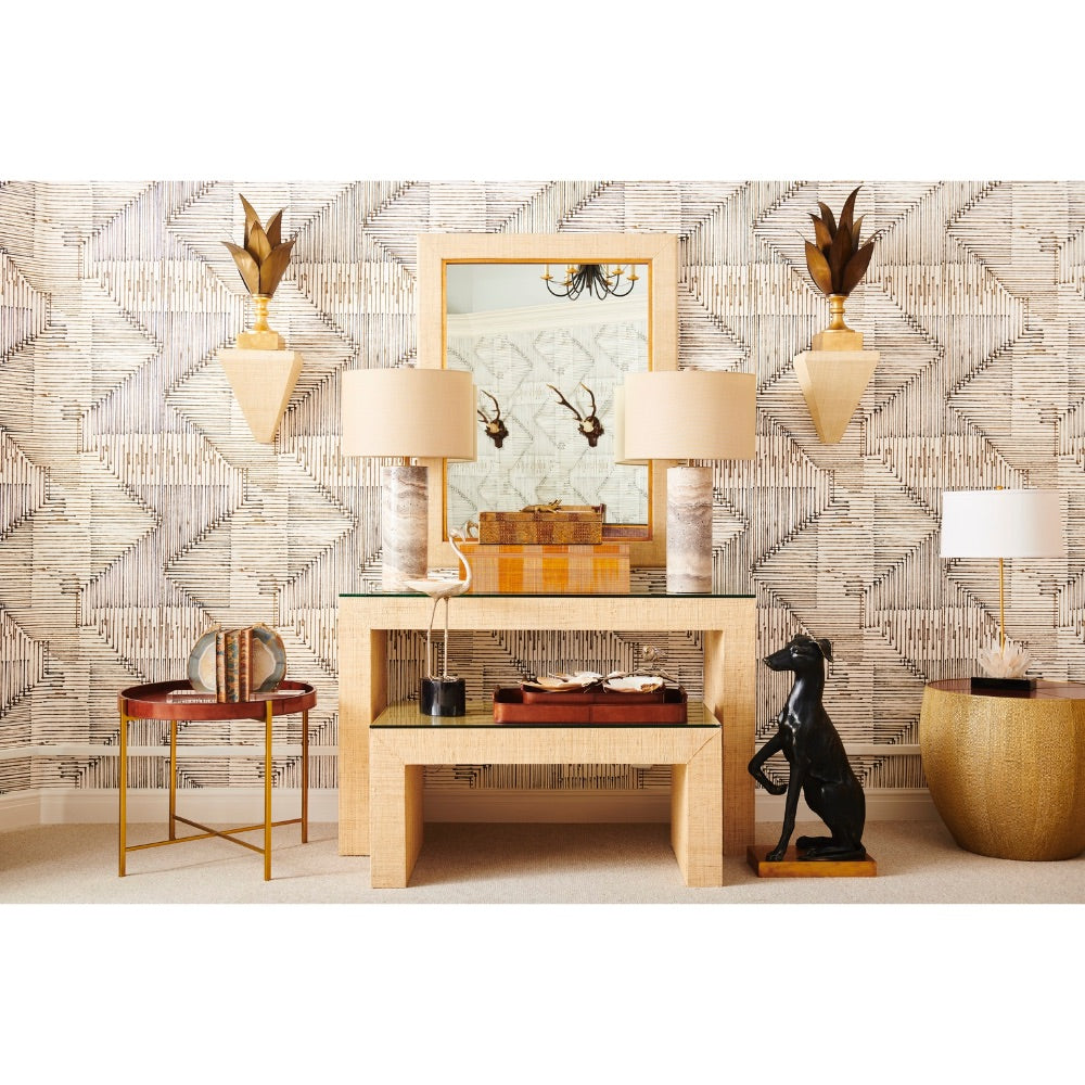 raffia cream bracket