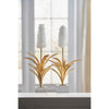 white crystal iron hyacinth metal crystal square base 