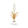 white crystal iron hyacinth metal crystal square base 