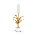 white crystal iron hyacinth metal crystal square base 