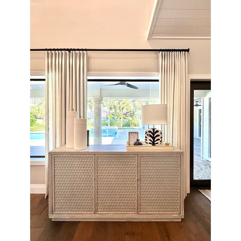 canisters white bamboo rattan chest white 