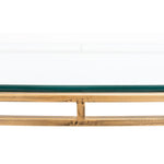 iron glass table top rectangle