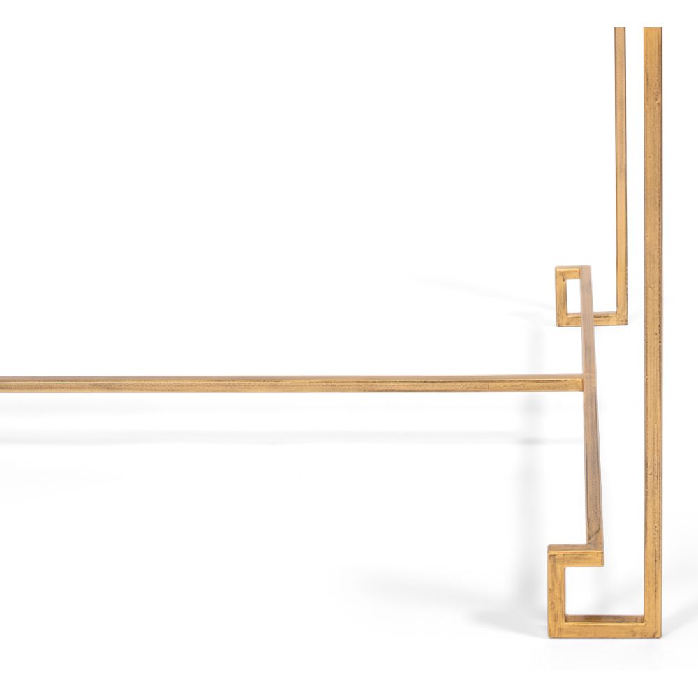 iron glass table top rectangle