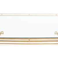 iron glass table top rectangle