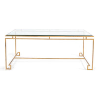 iron glass table top rectangle