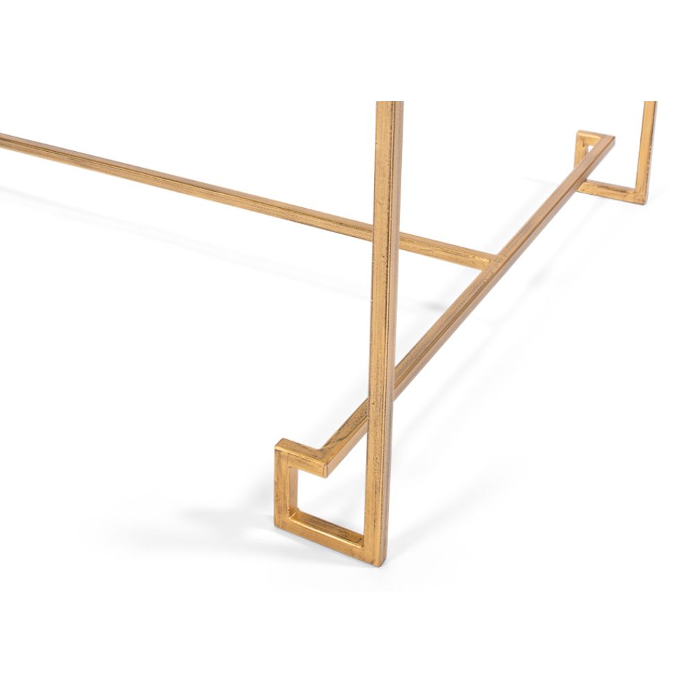 iron glass table top rectangle