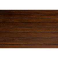 square coffee table baluster legs scalloped apron large dark brown finish wood