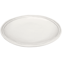 cream double line melamine salad sandwich plates