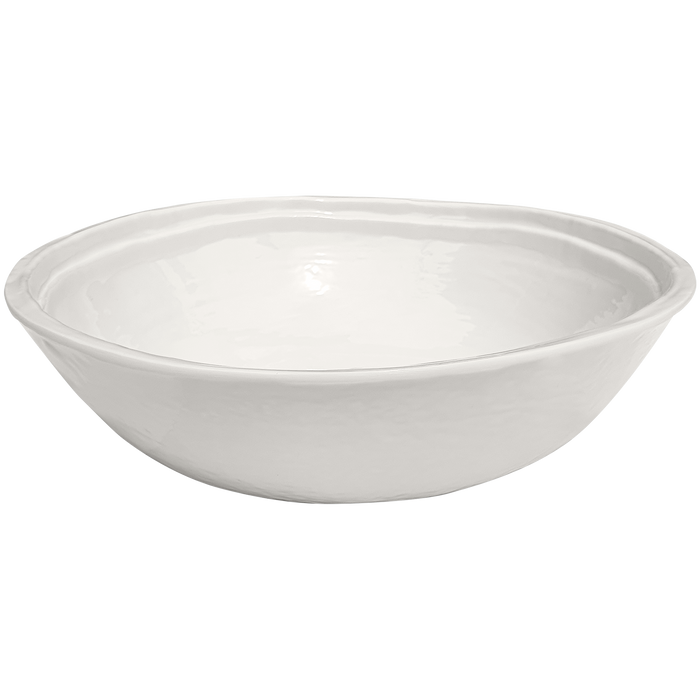 cream double line melamine soup cereal bowls