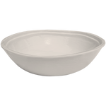 stone taupe double rimmed melamine soup cereal bowls