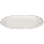 cream double line melamine serving platters