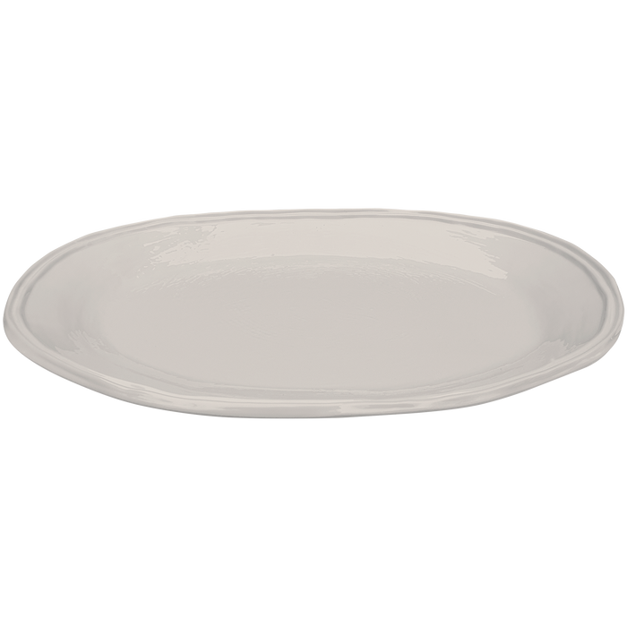 melamine stone oval serving platter